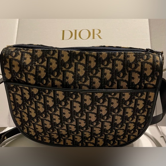 Dior Vintage Monogram CD Zip shoulder bag - Picture 2 of 10